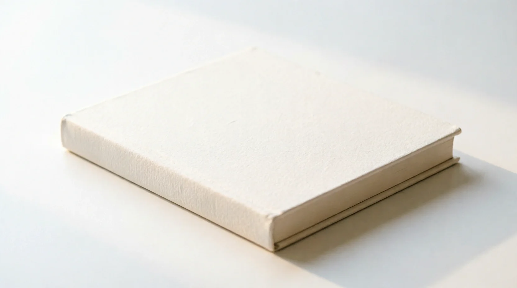 Álbum minimalista blanco